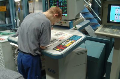 control de producto en rotativa
