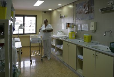 Personal sanitario hospital