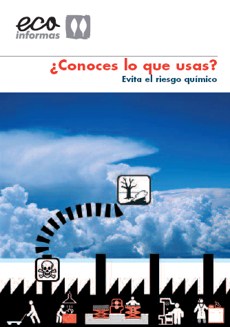 Publicaci�n ISTAS: �Conoces lo que usas? Folleto campa�a prevenci�n de riesgo qu�mico. 