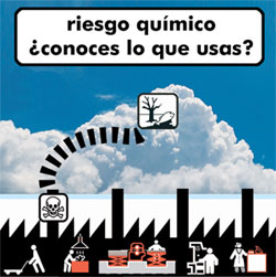 Publicaci�n ISTAS: Riesgo qu�mico: �Conoces lo que usas?. Audiovisual sobre el riesgo qu�mico