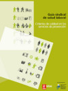 Publicaci�n ISTAS: Criterios de calidad en los servicios de prevenci�n. Gu�a sindical de salud laboral. 
