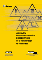 Publicaci�n ISTAS: Gu�a sindical para el seguimiento y la prevenci�n de riesgos derivados de la coincineraci�n en cementeras. 